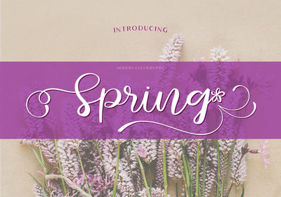 Spring Font BB Digital Arts 