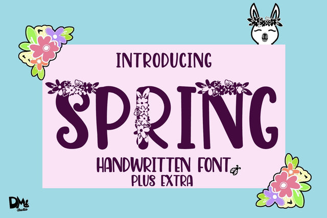Spring Font Dm Letter Studio 