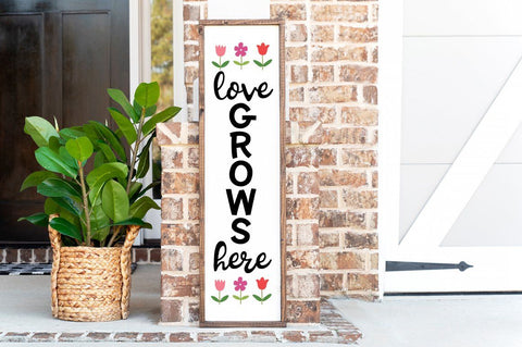 Spring Front Porch Sign Mini Bundle - Easter SVG, Spring SVG SVG Simply Cutz 
