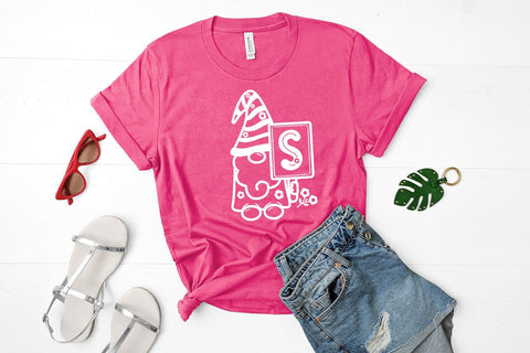 Spring Gnome Monogram Font Dm Letter Studio 