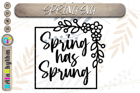 Spring has sprung SVG Artinrhythm shop 