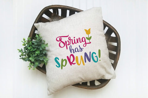 Spring has Sprung SVG Cut File SVG Old Market 