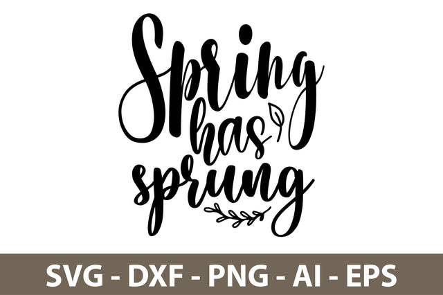 Spring has sprung svg SVG nirmal108roy 