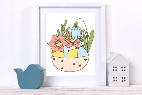 Spring illustration - sublimation png Sublimation LuckyTurtleArt 