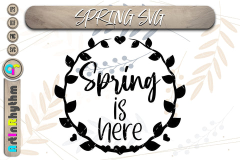 Spring is here SVG Artinrhythm shop 