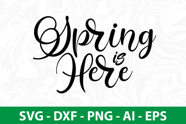 Spring is here svg SVG nirmal108roy 