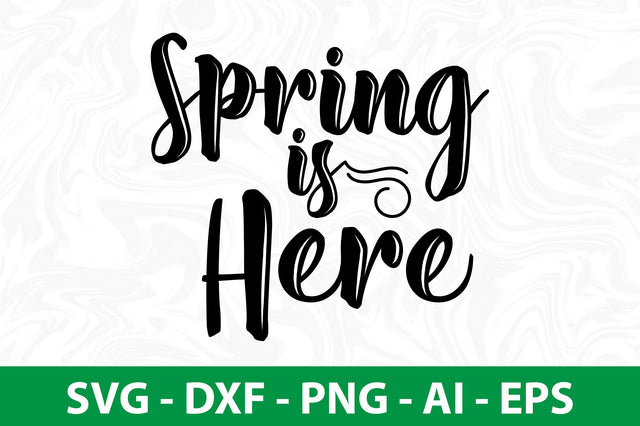 Spring is here svg SVG nirmal108roy 
