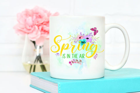 Spring Is In the Air I Spring Sublimation I Spring PNG Sublimation Happy Printables Club 