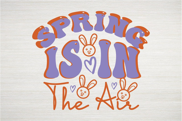 Spring Is In The Air Retro SVG SVG MStudio 