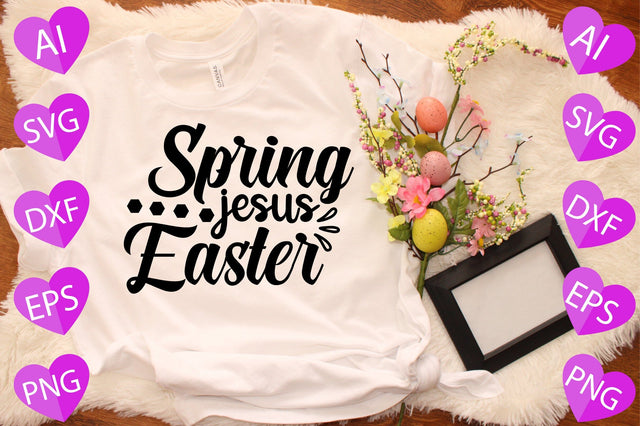 Spring Jesus Easter SVG CraftlabSvg29 