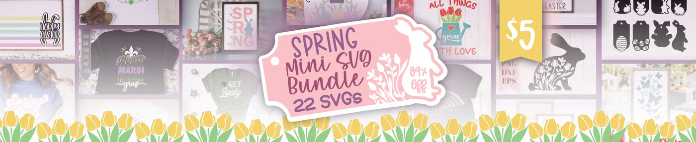 Spring Mini SVG Bundle