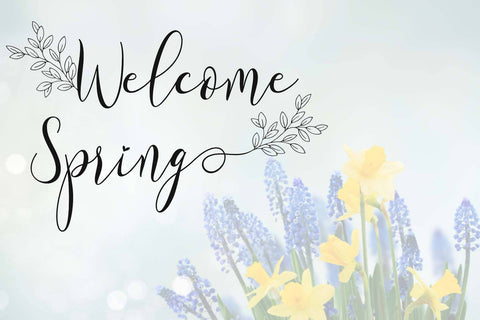 Spring Morning Font Prasetya Letter 