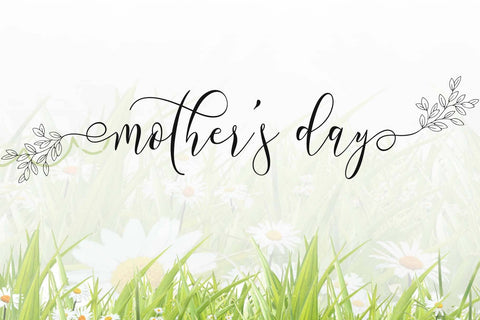 Spring Morning Font Prasetya Letter 