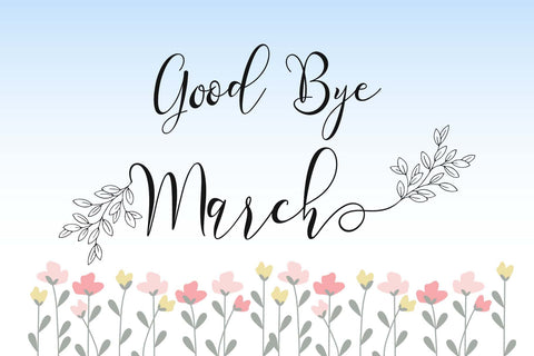 Spring Morning Font Prasetya Letter 