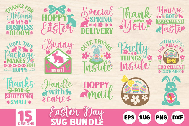 Spring Packaging Easter SVG Design Bundle SVG SH_Tee store 