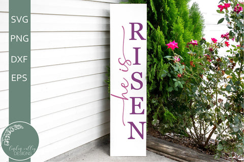 Spring Porch Sign Bundle-Spring and Easter Vertical Sign SVGs SVG Linden Valley Designs 