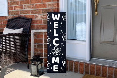 Spring Porch Sign SVG | Welcome Sign SVG | Spring SVG SVG CraftLabSVG 