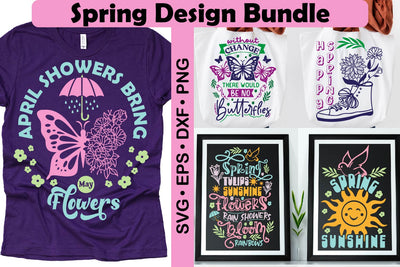 Spring Quotes SVG bundle, farmhouse Designs SVG Paper Switch 