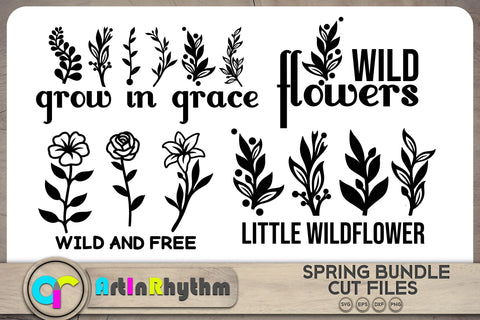 Spring Quotes SVG bundle SVG Artinrhythm shop 