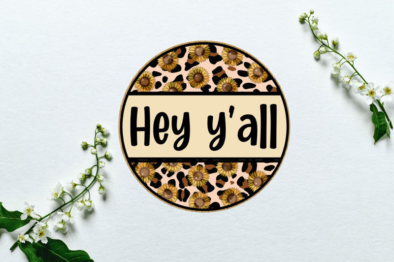 Spring Round Signs png Bundle - So Fontsy