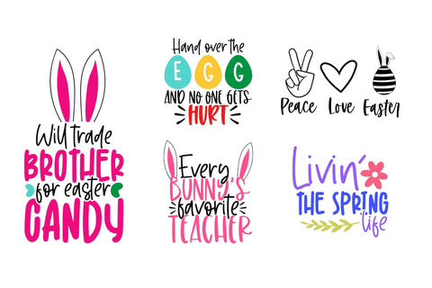 Spring Season and Easter Big SVG Design Bundle SVG CoralCutsSVG 