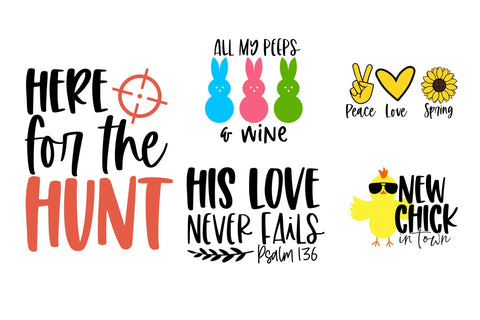 Spring Season and Easter Big SVG Design Bundle SVG CoralCutsSVG 
