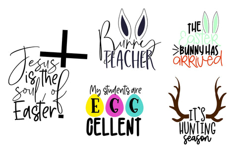 Spring Season & Easter SVG Bundle Design SVG CoralCutsSVG 
