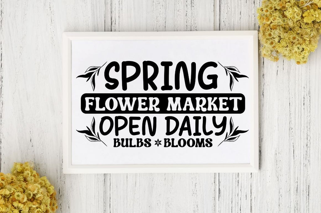 Spring Sign SVG Bundle, Spring Sign SVG - So Fontsy