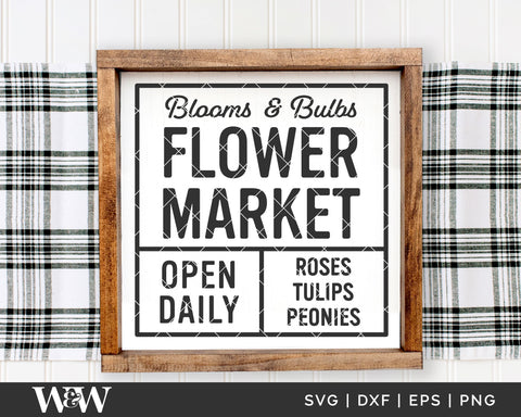 Spring Sign SVG Bundle | Welcome Spring Cut Files SVG Wood And Walt 