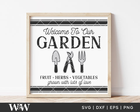 Spring Sign SVG Bundle | Welcome Spring Cut Files SVG Wood And Walt 