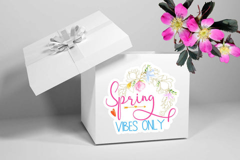 Spring Stickers Bundle I Printable Spring Stickers Pack Sublimation Happy Printables Club 