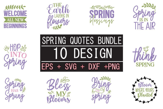 Spring SVG bundle 10 design SVG svgteam 