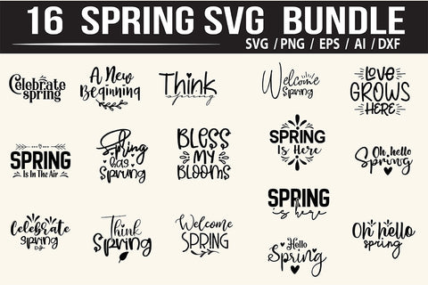 Spring SVG Bundle File SVG orpitasn 