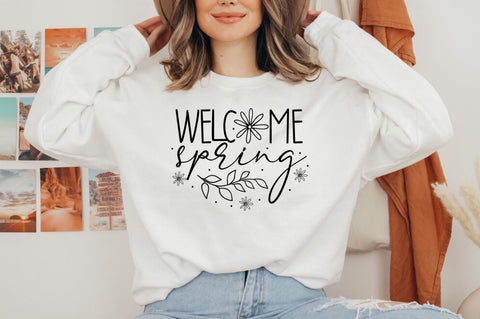 Spring SVG Bundle, Hello Spring SVG Bundle SVG DESIGNISTIC 