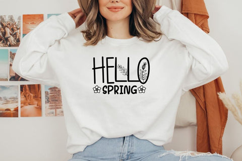 Spring SVG Bundle, Hello Spring SVG Bundle SVG DESIGNISTIC 