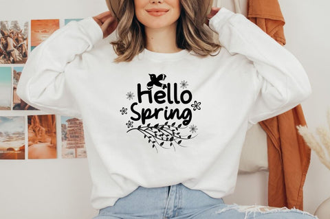 Spring SVG Bundle, Hello Spring svg SVG DESIGNISTIC 