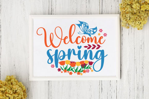 Spring SVG Bundle, Hello Spring svg SVG DESIGNISTIC 
