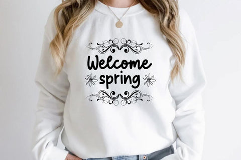 Spring SVG Bundle, Hello Spring svg SVG DESIGNISTIC 