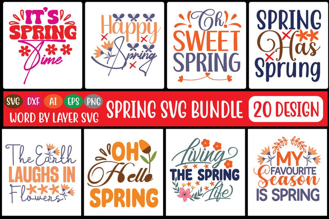 Spring SVG Bundle SVG MStudio 