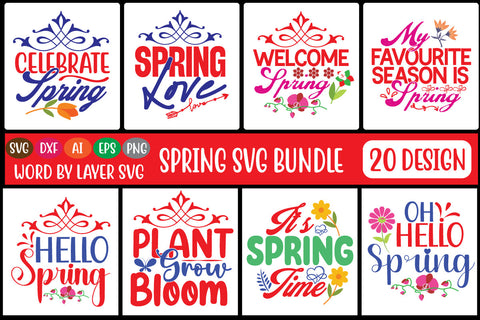 Spring SVG Bundle SVG MStudio 