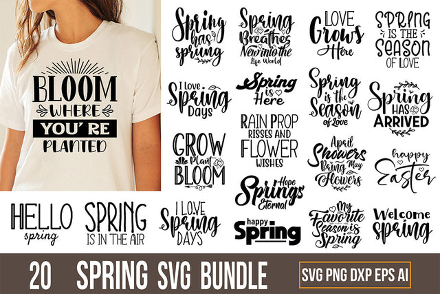 Spring SVG Bundle SVG nirmal108roy 