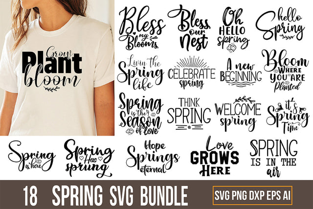 Spring SVG Bundle SVG nirmal108roy 
