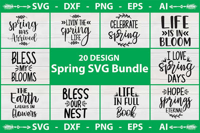 Spring SVG Bundle SVG shah alam 