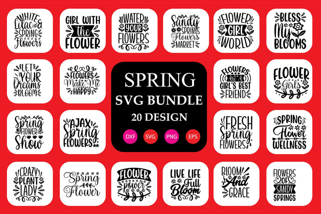 Spring SVG Bundle SVG Shahin alam 