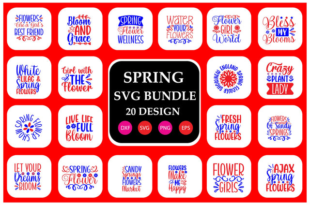 Spring Svg Bundle SVG Shahin alam 