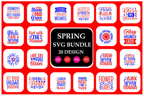 Spring Svg Bundle SVG Shahin alam 
