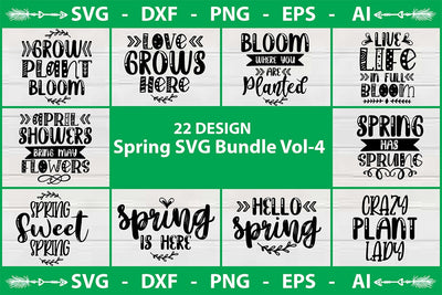 Spring SVG Bundle Vol-4 SVG shah alam 