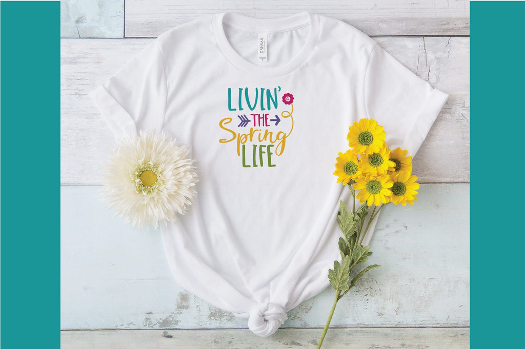 Spring SVG Cut File Bundle - Includes 25 Designs - So Fontsy