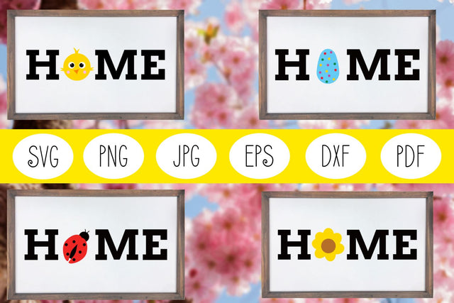 Spring SVG | Easter SVG | Easter Home Sign SVG SVG Angel Lynne Designs 