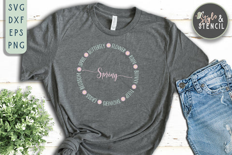 Spring SVG - Hello Spring SVG Style and Stencil 